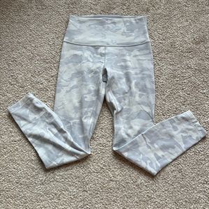 Lululemon Wunder Under High-Rise Ribbed Leggings